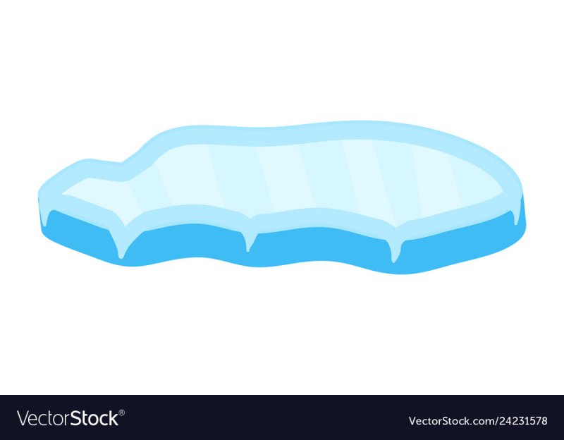 Льдина вектор