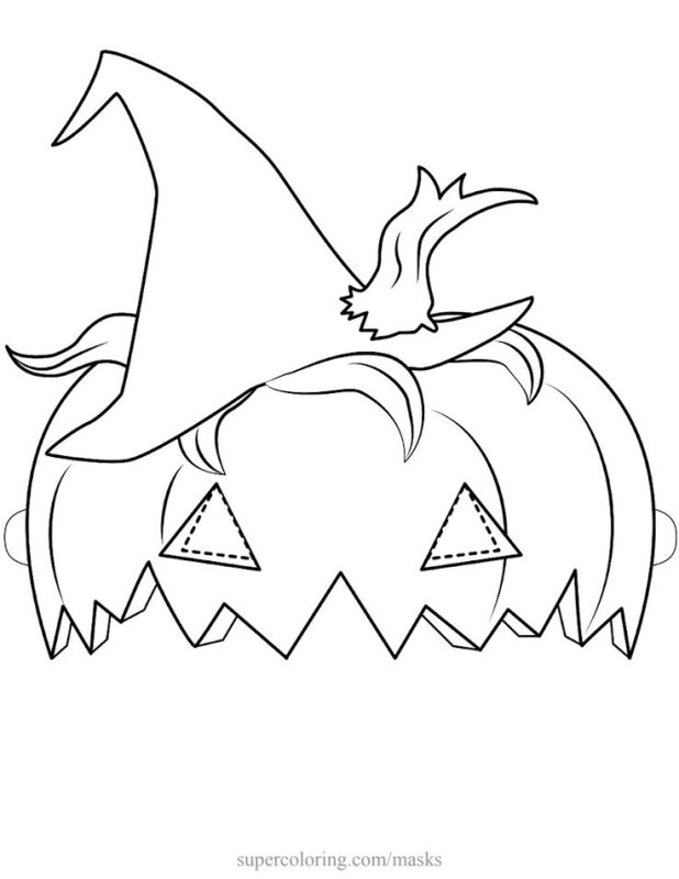 Трафареты для Хэллоуина