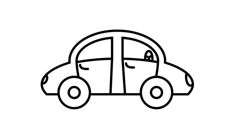 Машинки раскраска для детей