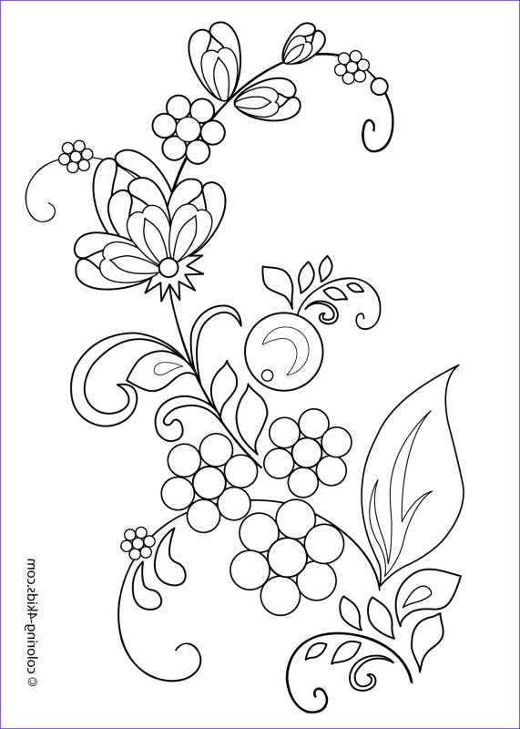 Узоры для росписи по дереву