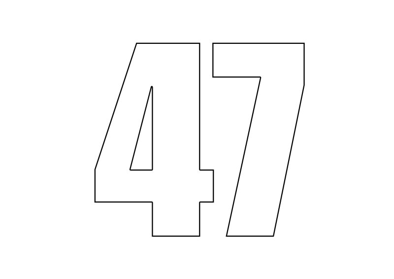 Цифра 47