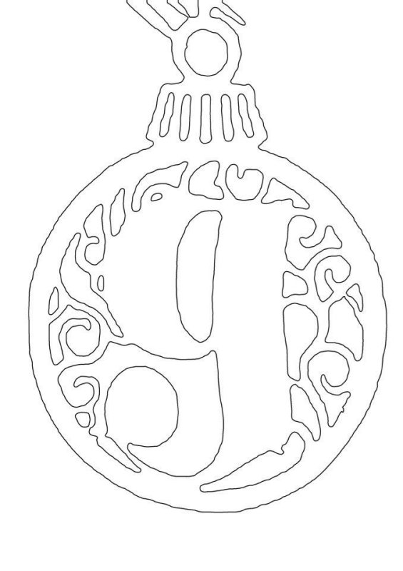 Шары для вырезания на окна