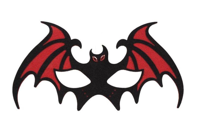 Маск летучая мышь на Хэллоуин