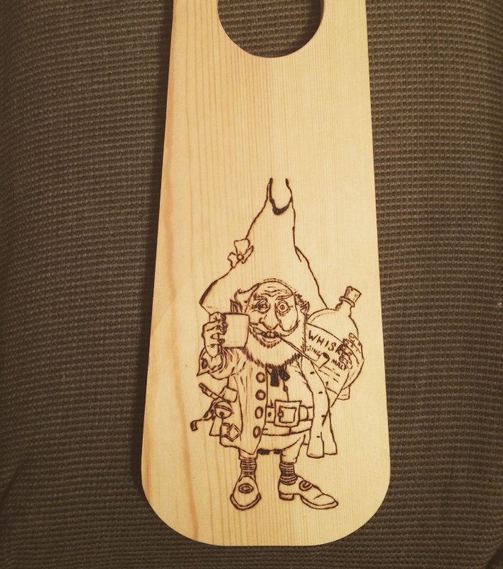 Рисунок для выжигания на разделочной доске