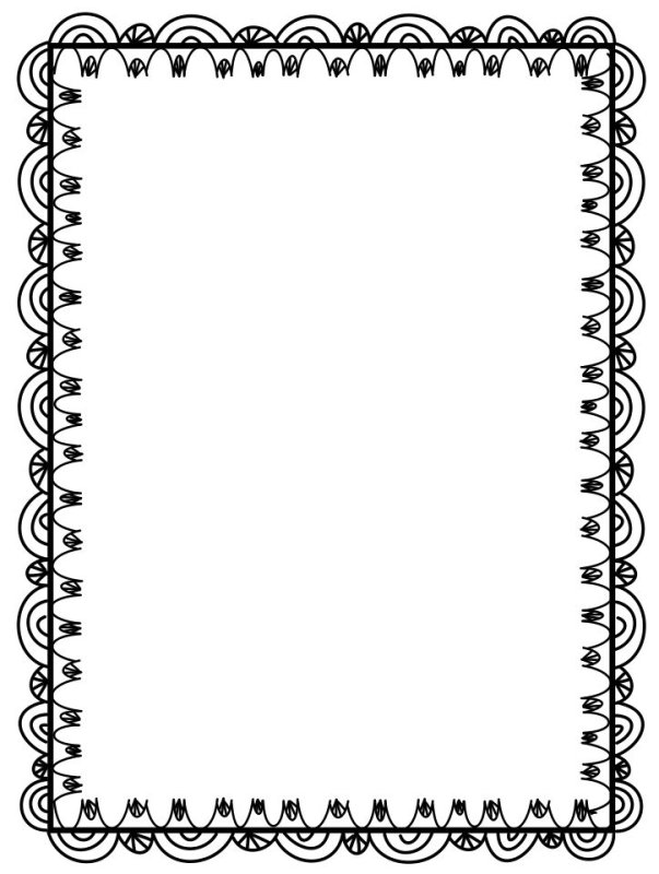 Векторные рамки для текста