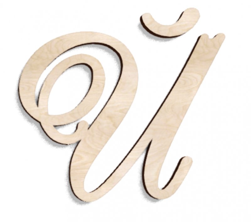 Буквы из фанеры