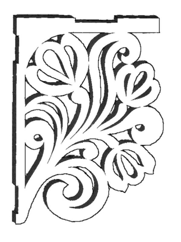 Прорезная резьба по бересте трафареты