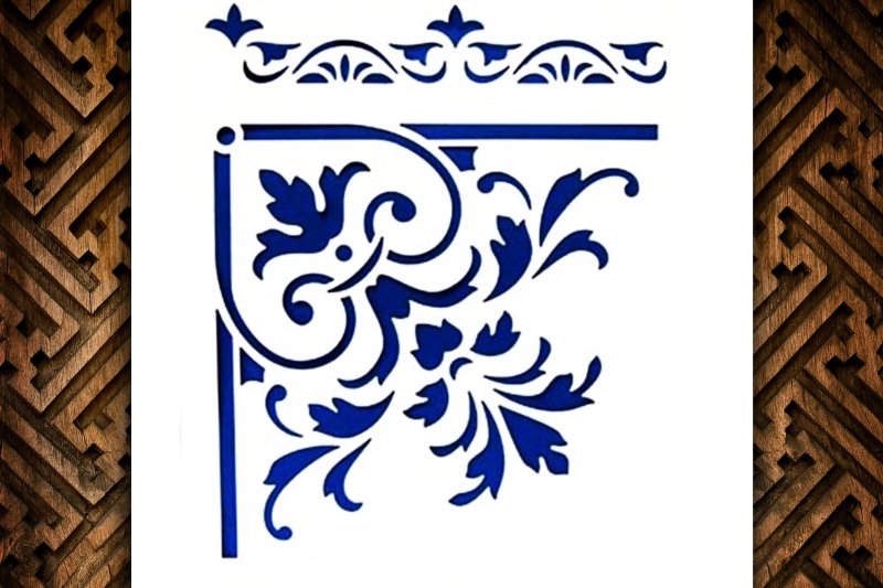 Трафарет узоры