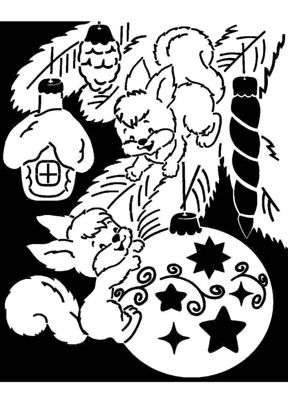 Трафареты советские сельское