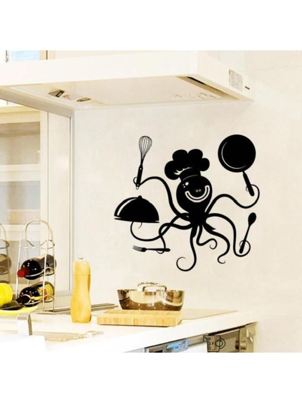 Наклейки на стену на кухню