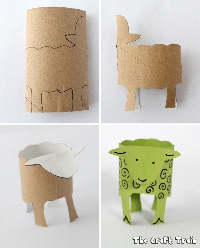 Поделки из картона