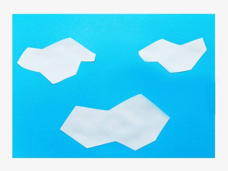 Льдины из бумаги аппликация