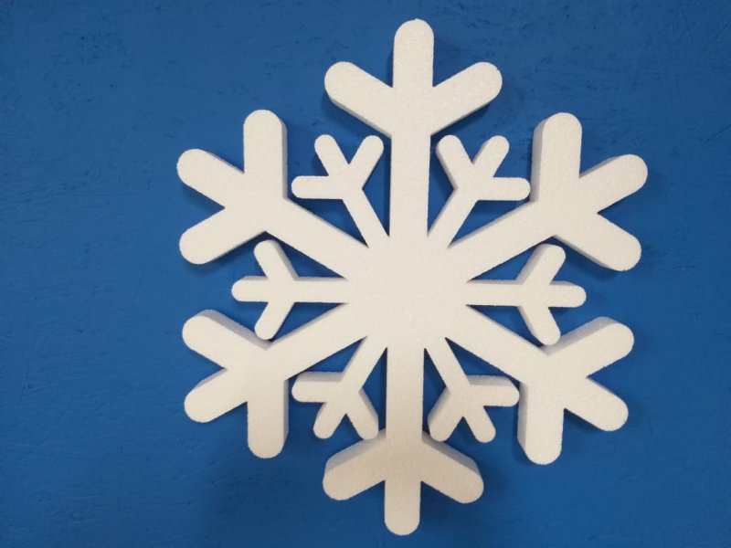 Снежинка изьенопласта