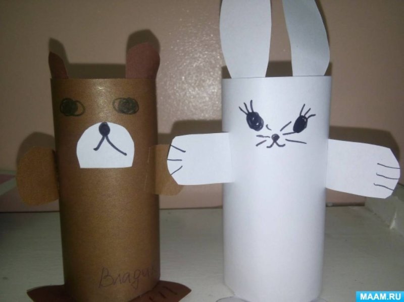 Конструирование из втулок