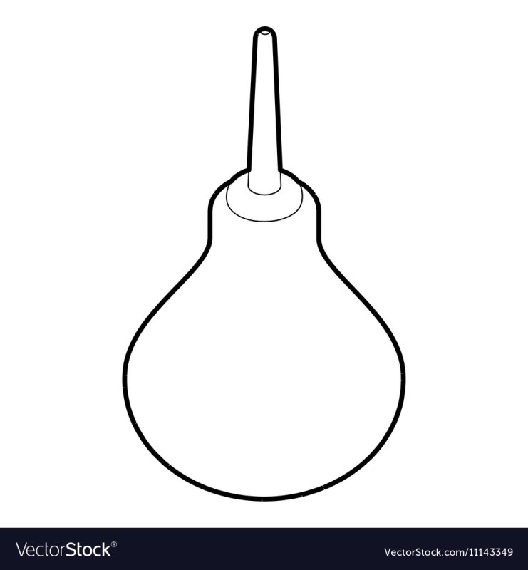 Клизма рисунок