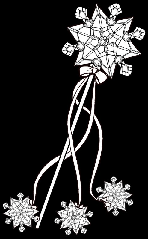 Волшебная палочка раскраска для детей