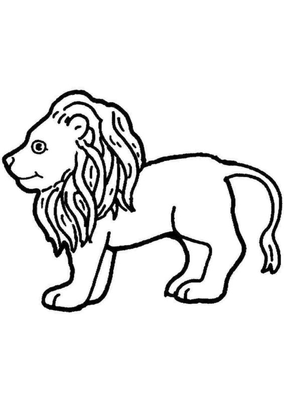 Иллюстрация к были Лев и собачка