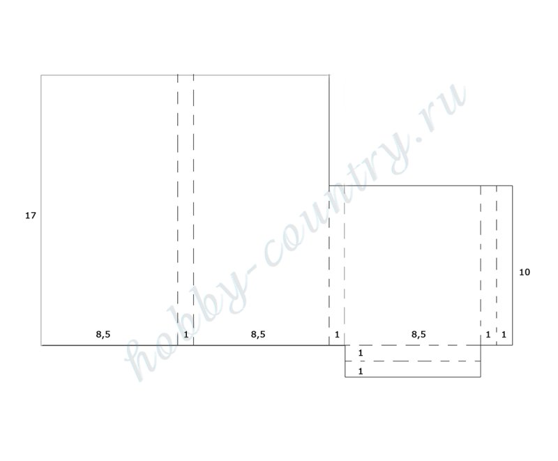 Схема шоколадницы Скрапбукинг