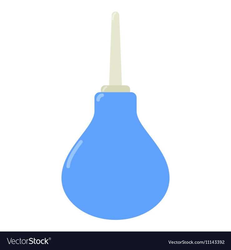 Клизма рисунок