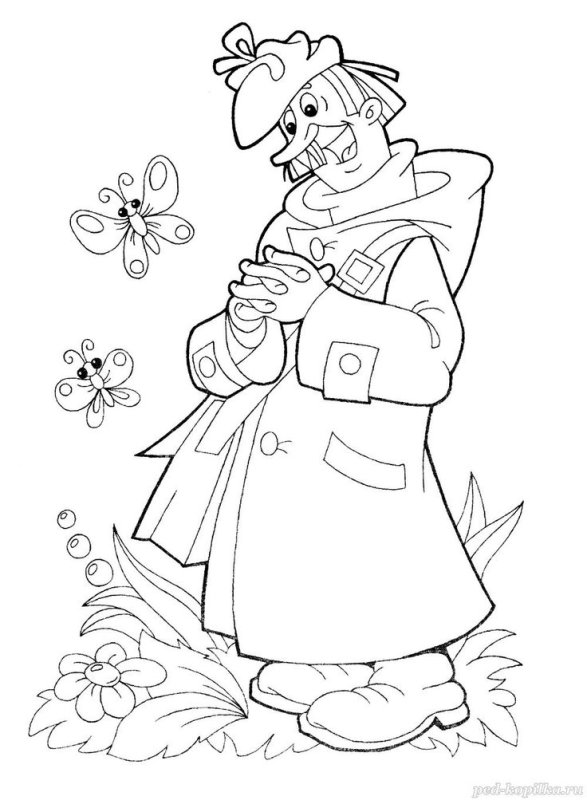 Герои Простоквашино почтальон Печкин