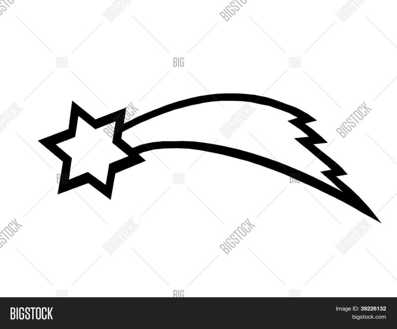 Комета рисунок