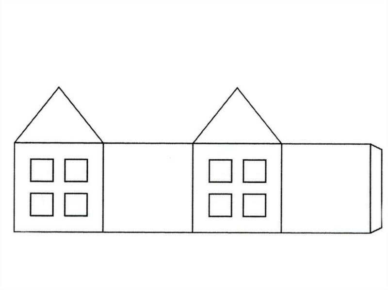 Конструирование домик