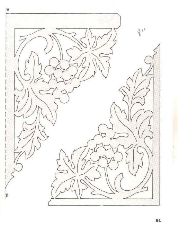 Прорезная ажурная резьба по дереву