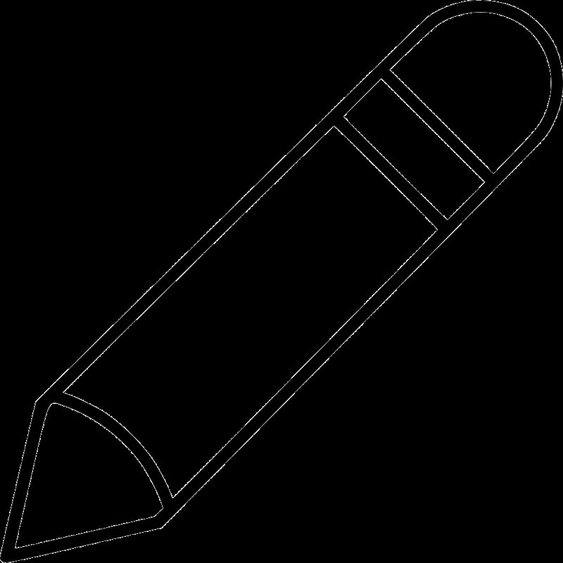 Карандаш трафарет