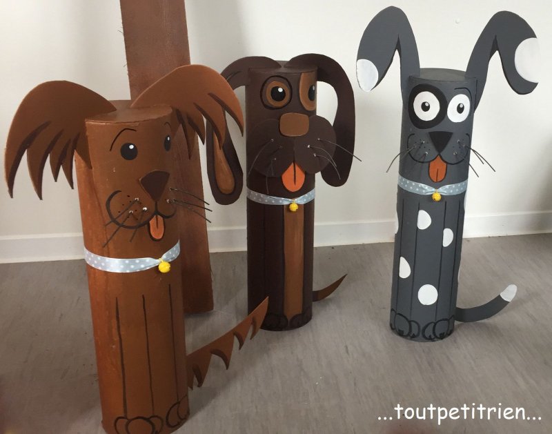 Поделка из рулона туалетной бумаги