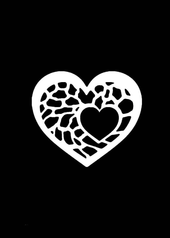 Сердечки вырезать