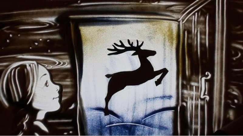 Сказка серебряное копытце театр теней