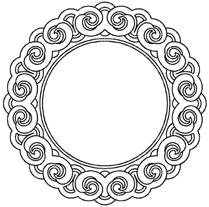Орнамент в круге