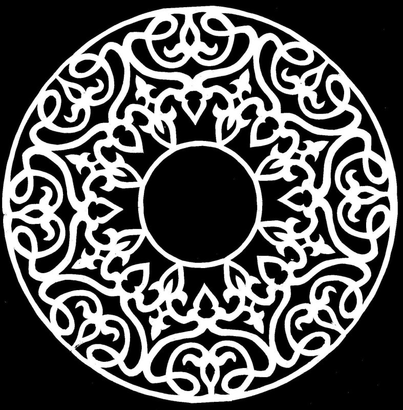 Круговой узор