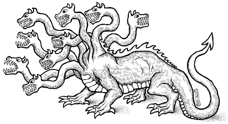 Семиголовый змей Горыныч