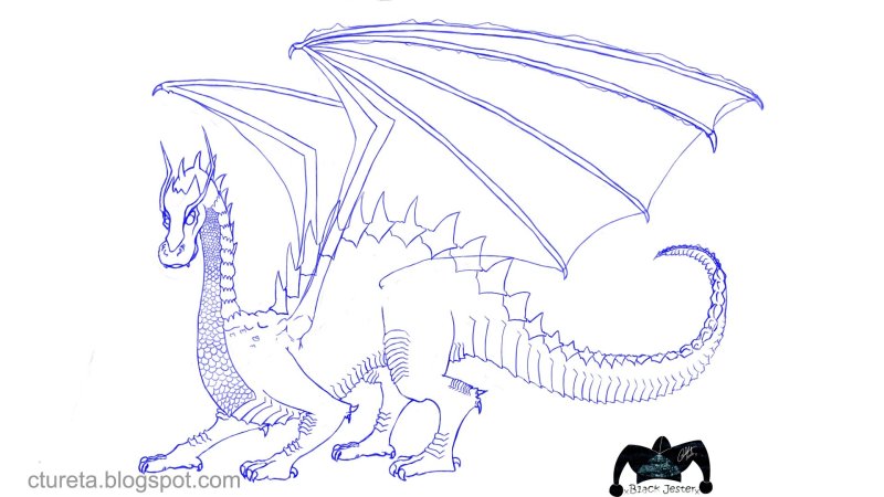 Сапфира дракон