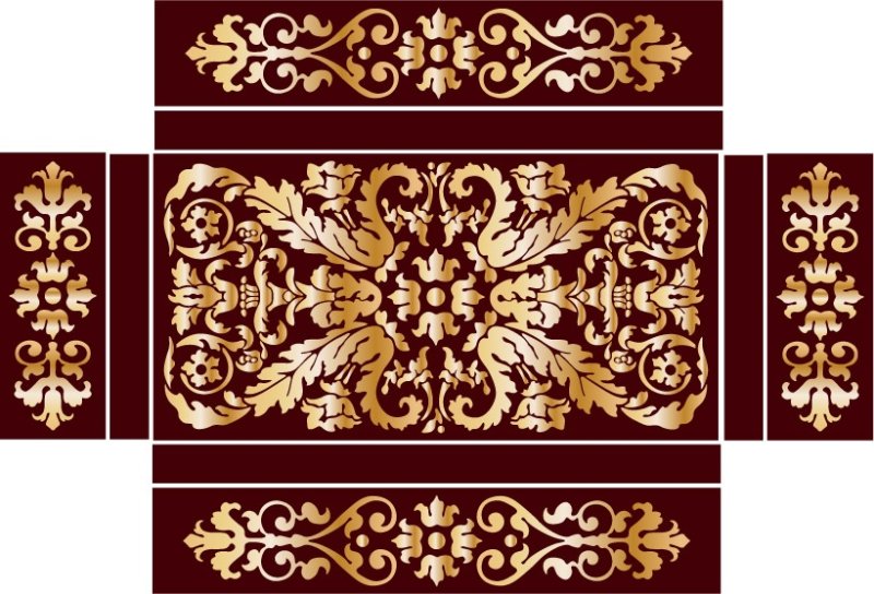 Шкатулка "узор"