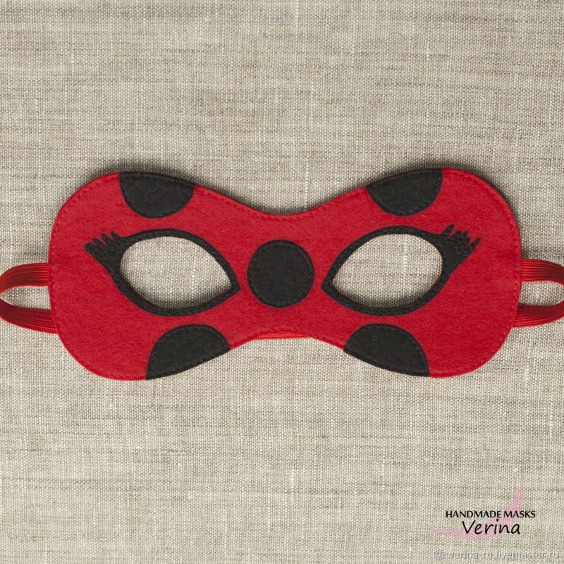 Маска леди баг