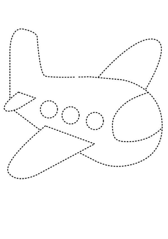 Обводилка самолет для детей