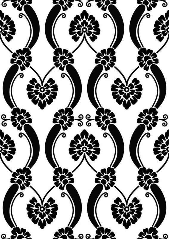 Векторный узор повторяющийся