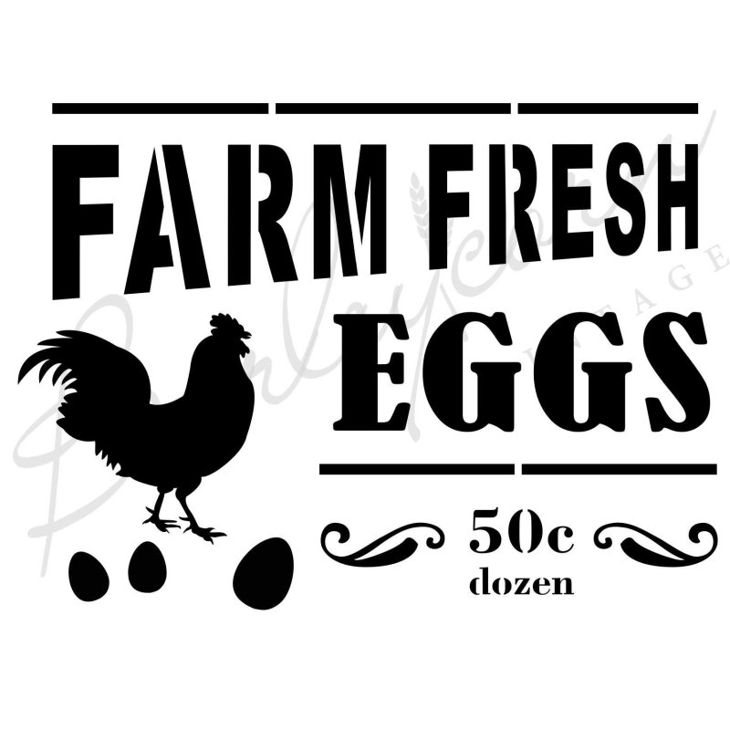 Трафареты в стиле фармхаус