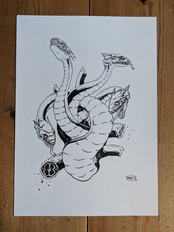 Гидра эскиз