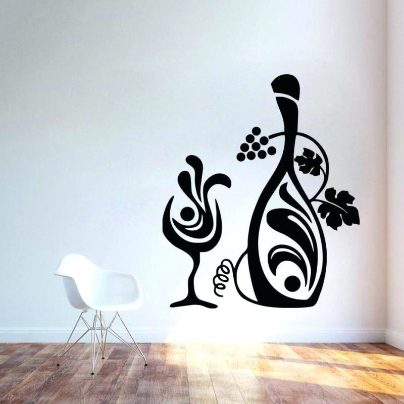 Декоративный трафарет для стен