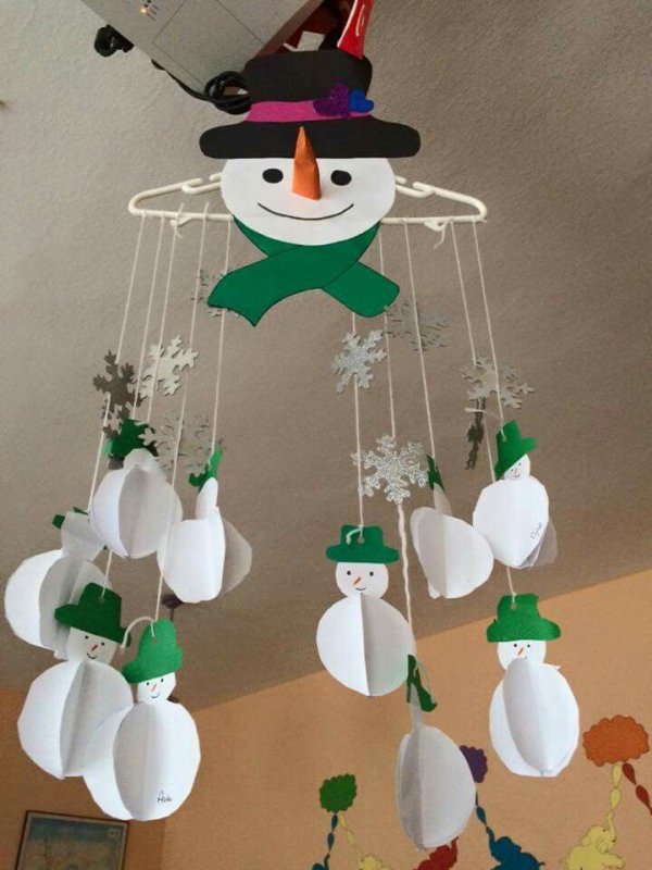 Новогодний мобиль