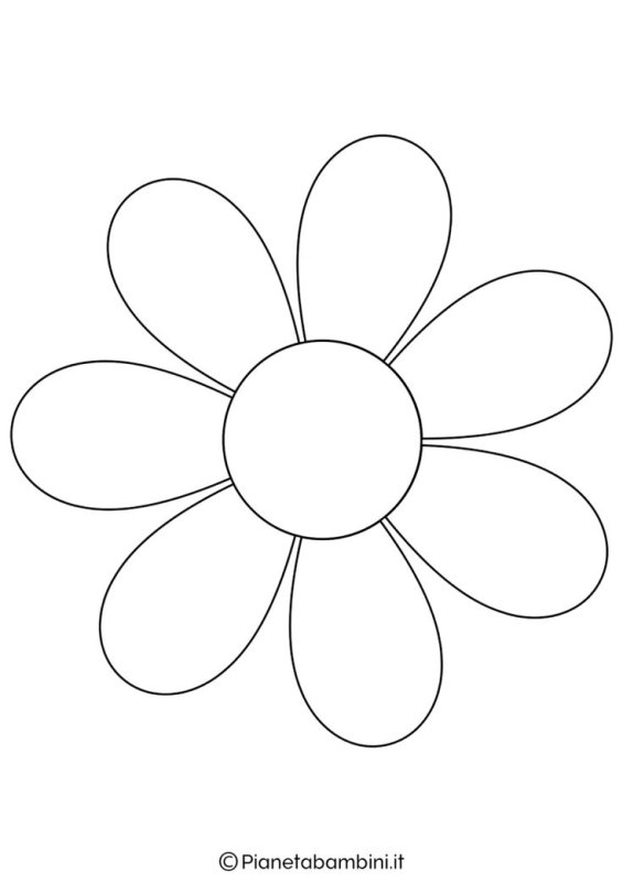 Цветик семицветик Ромашка 6 лепестков