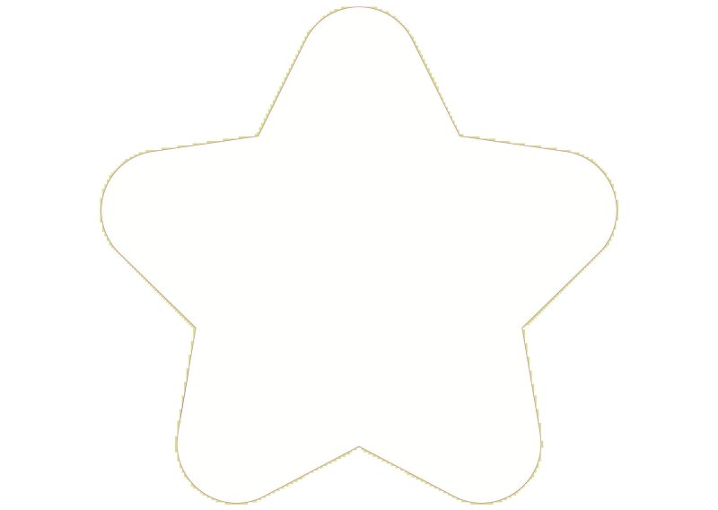 Трафарет звезды