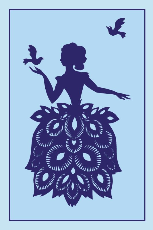 Силуэты для вырезания из бумаги