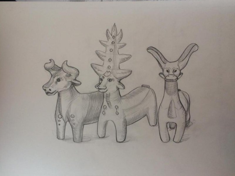 Абашевский олень