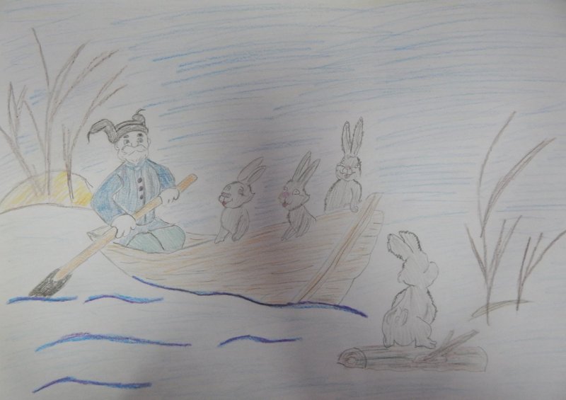 Некрасов Николай Алексеевич "дедушка Мазай и зайцы"