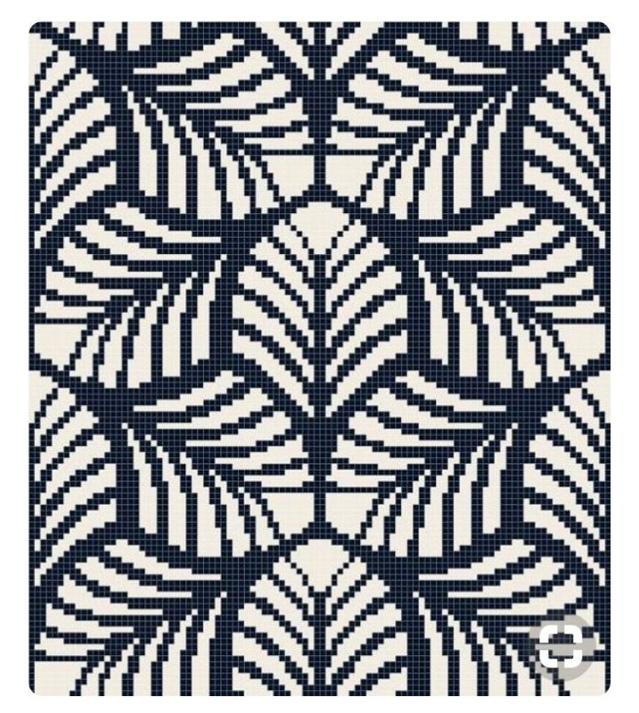 Стильный геометрический узор