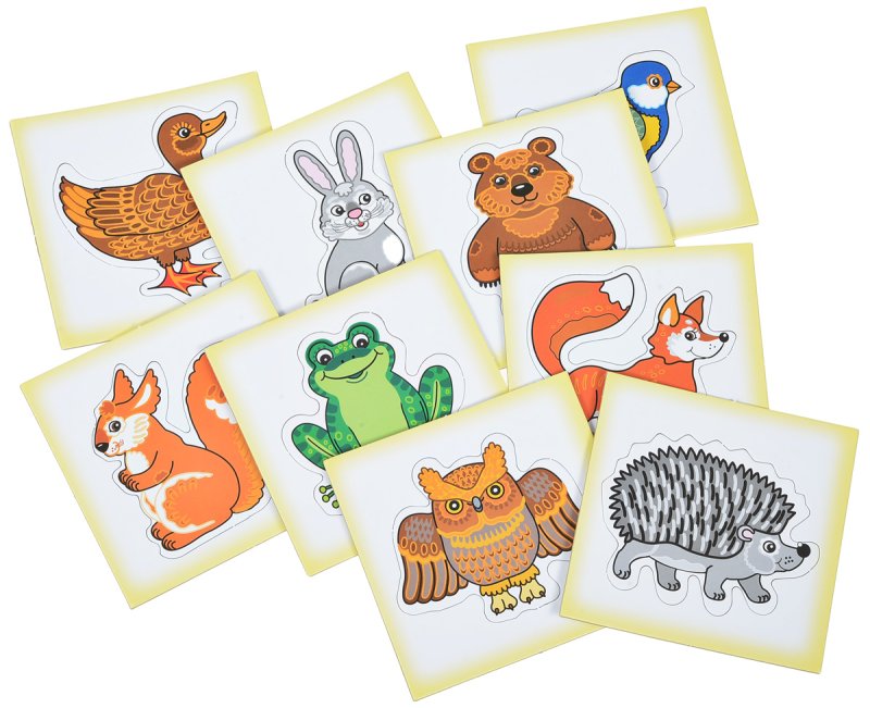 Набор трафаретов Дрофа-Медиа Волшебный лес